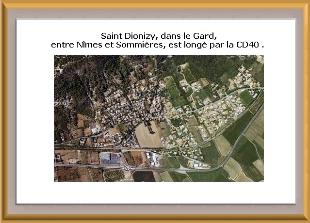 Saint Dionizy commune du Département du Gard, France
